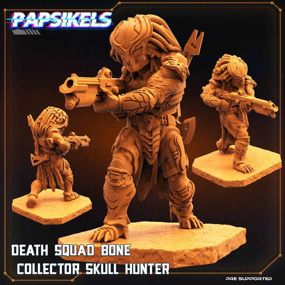 3D Printed Papsikels Cyberpunk Sci-Fi Death Squad Bone Set - 28mm 32mm (Online Only)
