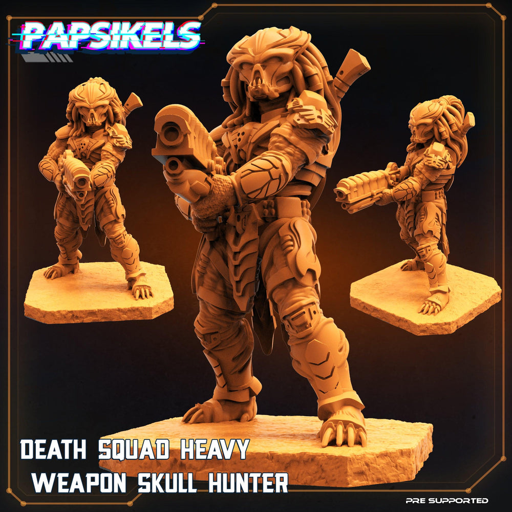 3D Printed Papsikels Cyberpunk Sci-Fi Death Squad Bone Set - 28mm 32mm (Online Only)