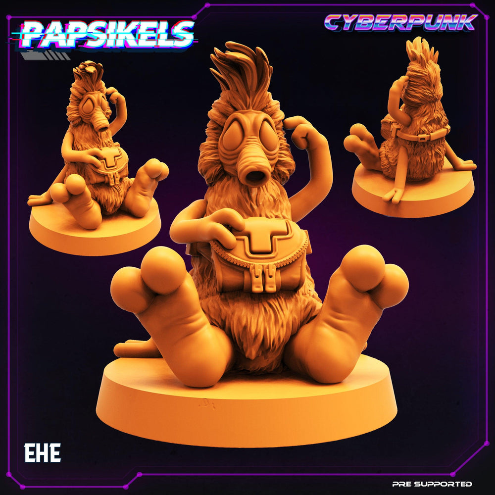3D Printed Papsikels Cyberpunk Sci-Fi EHE - 28mm 32mm (Online Only)