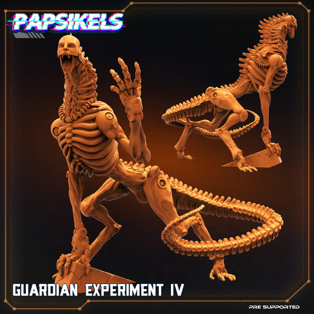 3D Printed Papsikels Cyberpunk Sci-Fi Guardian Experiment Set - 28mm 32mm (Online Only)