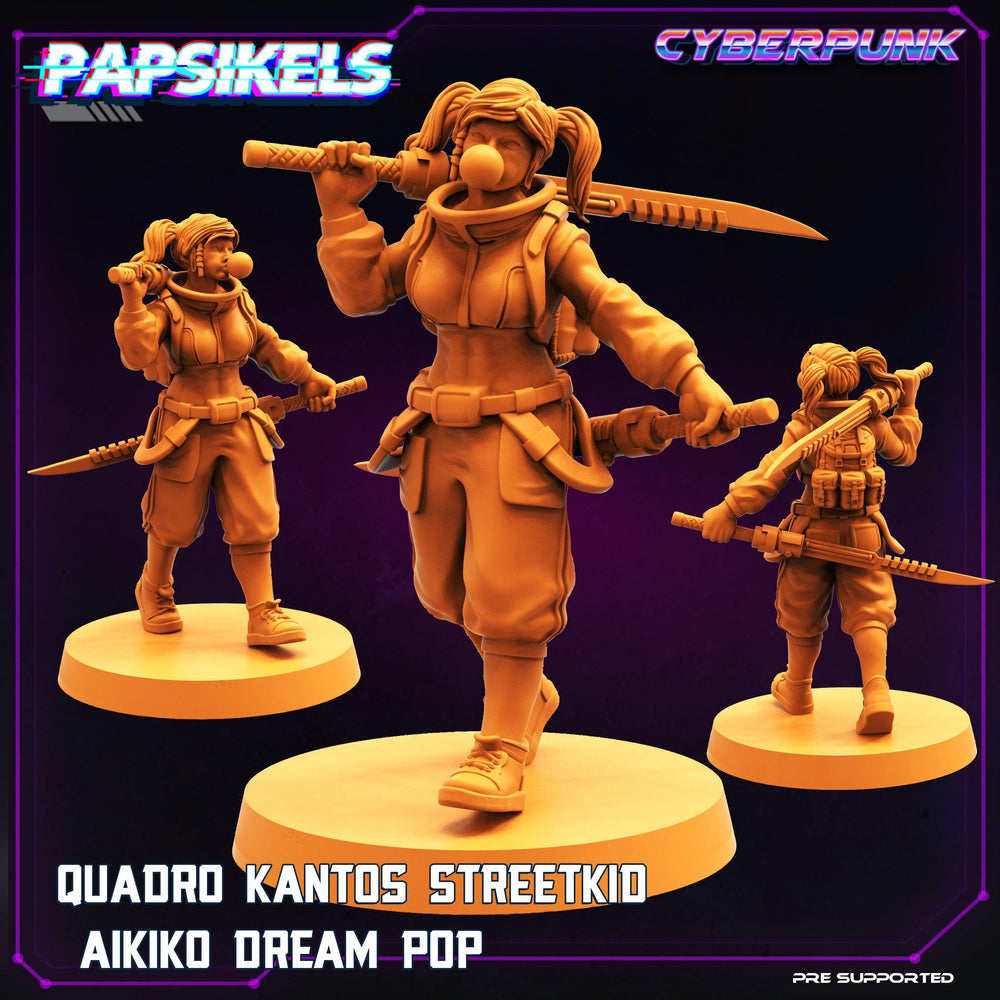 3D Printed Papsikels Cyberpunk Sci-Fi Quadro Kantos Set - 28mm 32mm (Online Only)