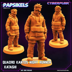 3D Printed Papsikels Cyberpunk Sci-Fi Quadro Kantos Set - 28mm 32mm (Online Only)