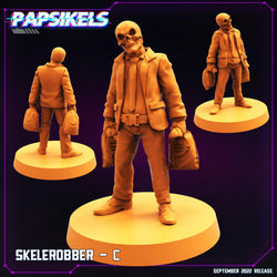 3D Printed Papsikels Cyberpunk Sci-Fi Skelerobber Set - 28mm 32mm (Online Only)