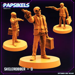 3D Printed Papsikels Cyberpunk Sci-Fi Skelerobber Set - 28mm 32mm (Online Only)