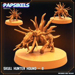 3D Printed Papsikels Cyberpunk Sci-Fi Skull Hunter Hounds Set - 28mm 32mm (Online Only)