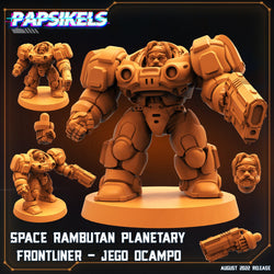 3D Printed Papsikels Cyberpunk Sci-Fi Space Rambutan Set - 28mm 32mm (Online Only)