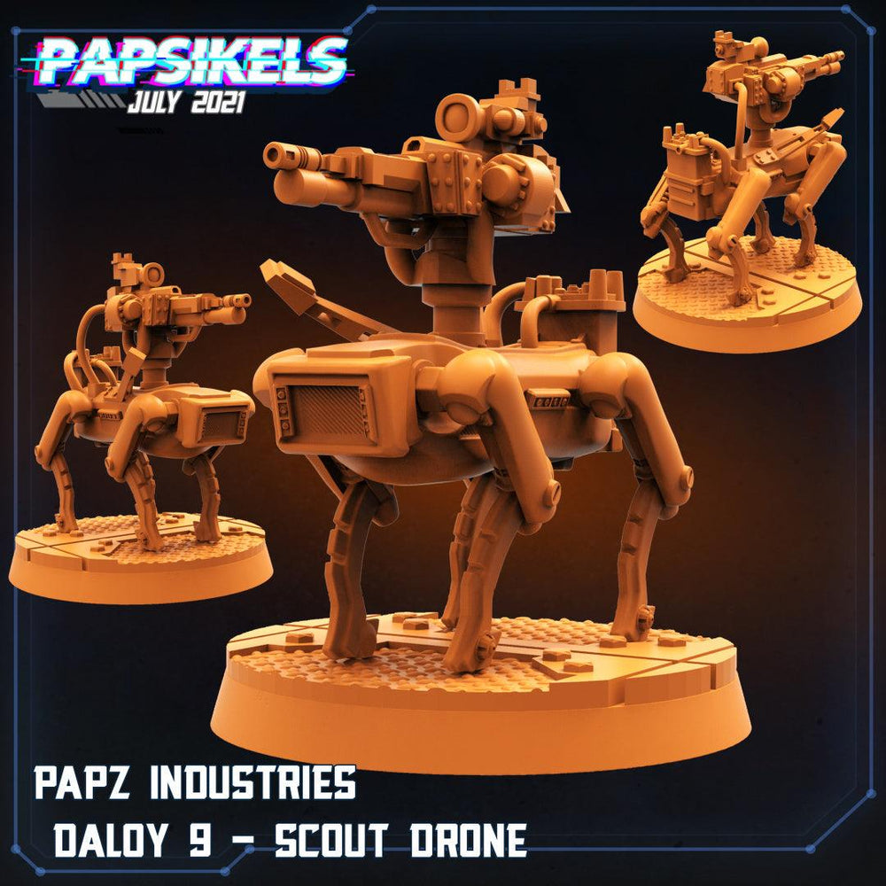 3D Printed Papsikels Cyberpunk Sci-Fi Team Valkyrie Set - 28mm 32mm (Online Only)