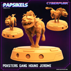 3D Printed Papsikels Cyberpunk The Corpo World Poksters Gang Hound Set - 28mm 32mm (Online Only)