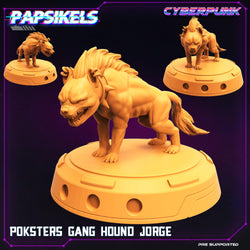 3D Printed Papsikels Cyberpunk The Corpo World Poksters Gang Hound Set - 28mm 32mm (Online Only)