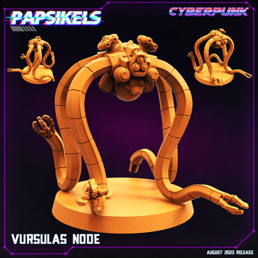 3D Printed Papsikels Cyberpunk Vursulas Node 28mm 32mm (Online Only)