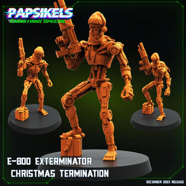 3D Printed Papsikels E 800 Exterminator Christmas Termination 28mm 32mm (Online Only)