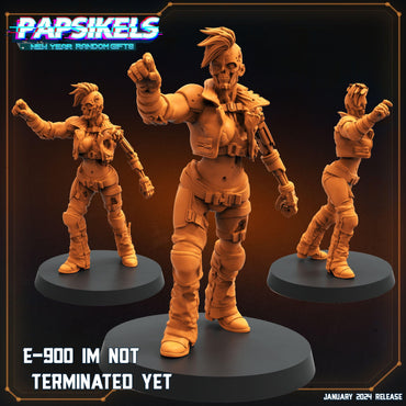 3D Printed Papsikels E 900 Im Not Terminated Yet 28mm 32mm (Online Only)