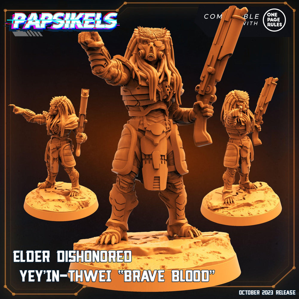 3D Printed Papsikels Elder Dishonored Yeyinthwei Braveblood 28mm 32mm (Online Only)