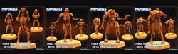 3D Printed Papsikels - Fkmsa Failed Experimental Battle Droid Set - 28mm 32mm (Online Only)