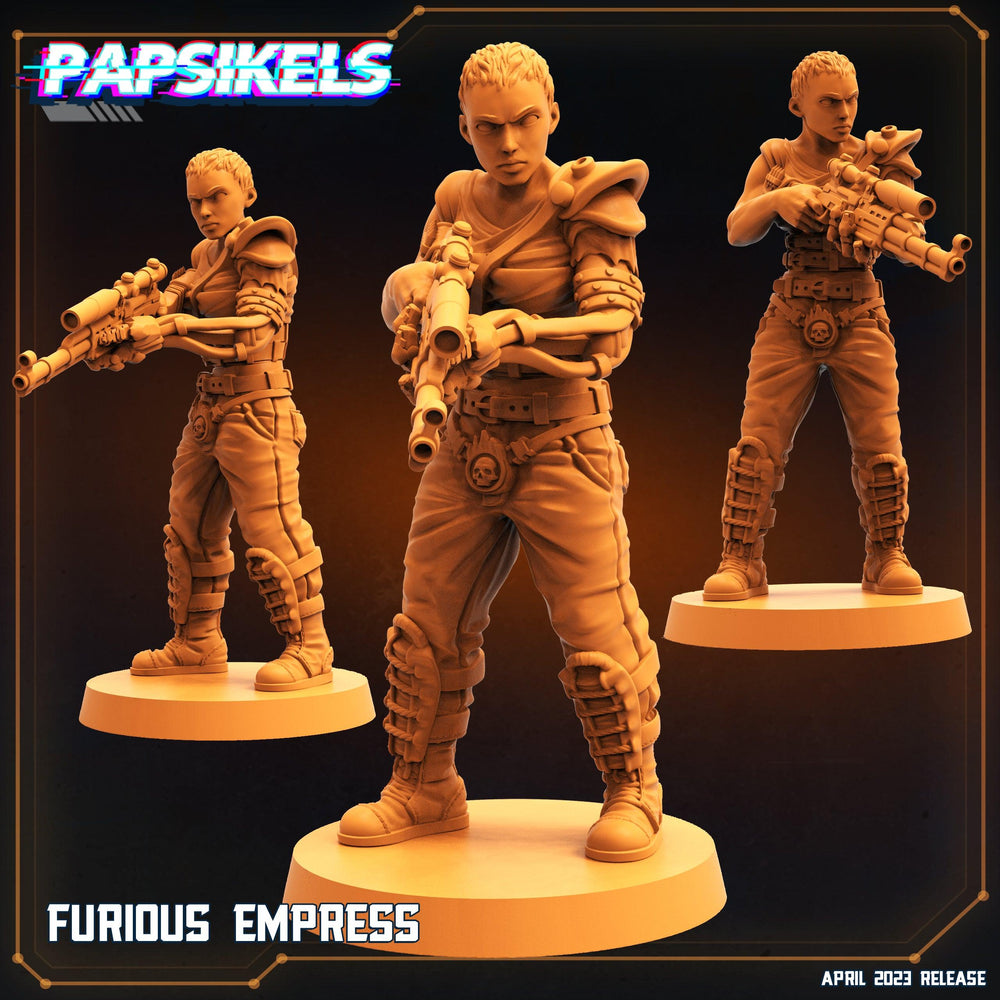 3D Printed Papsikels - Furious Empress - 28mm 32mm (Online Only)