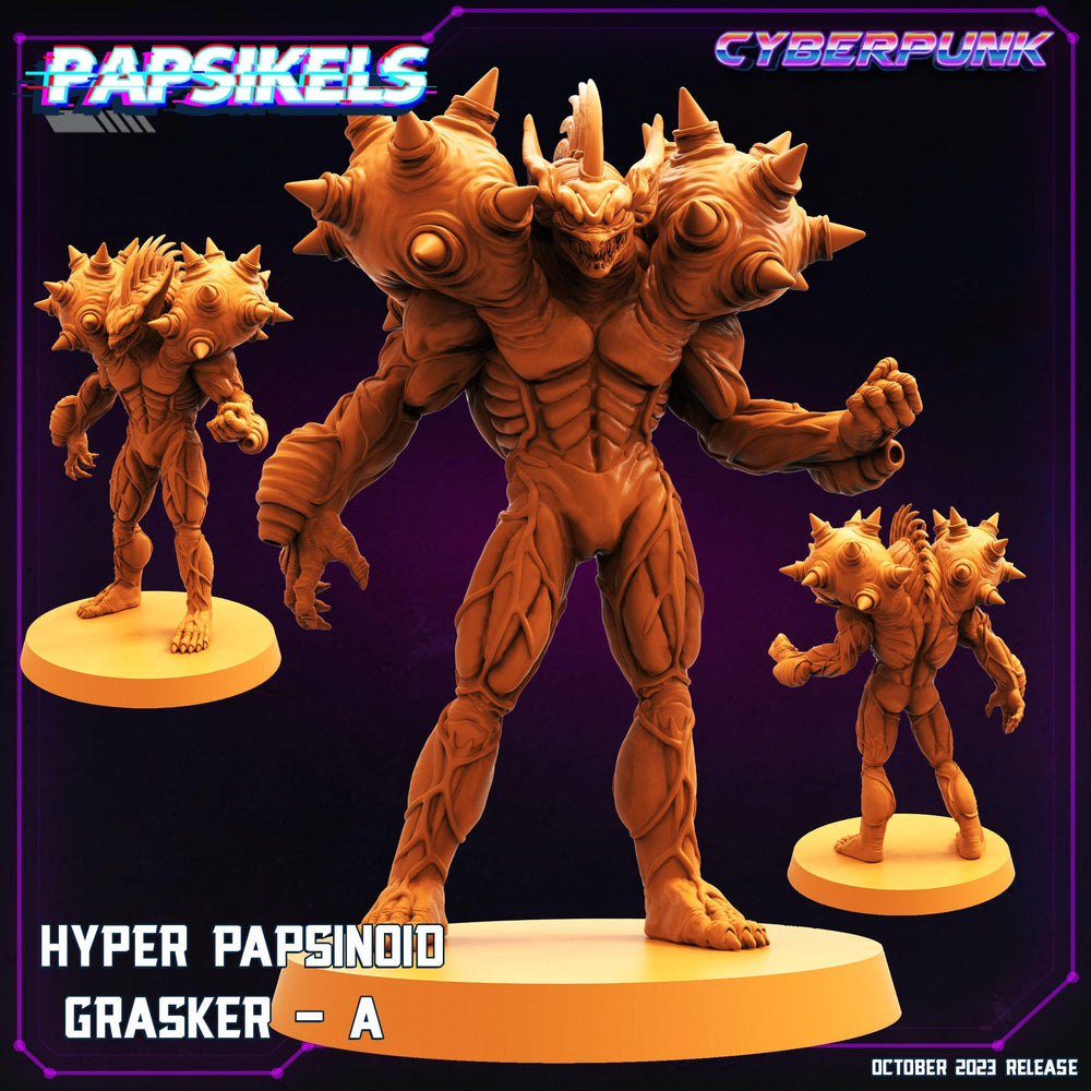 3D Printed Papsikels Grasker A Hyper Papsinoid Grasker Set 28mm 32mm (Online Only)