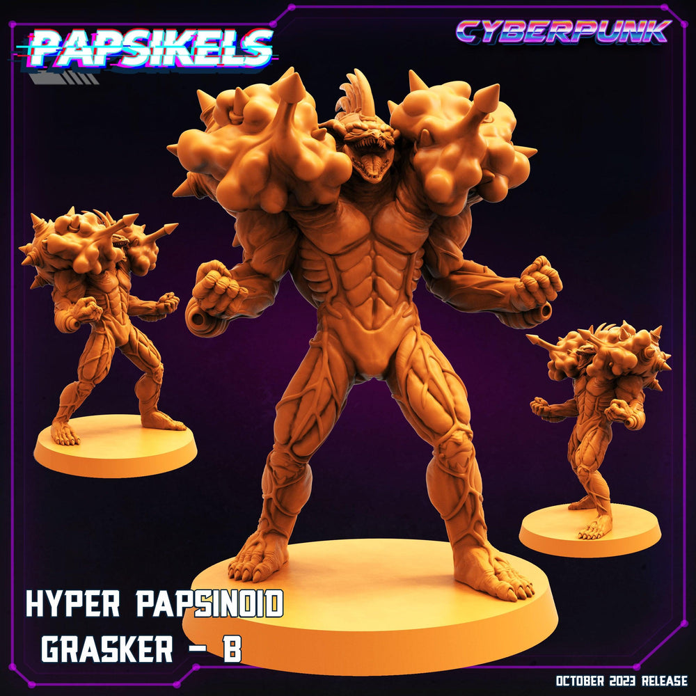 3D Printed Papsikels Grasker B Hyper Papsinoid Grasker Set 28mm 32mm (Online Only)