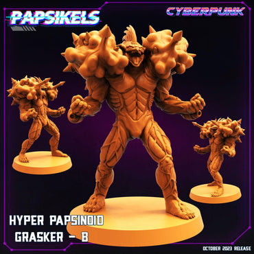 3D Printed Papsikels Grasker B Hyper Papsinoid Grasker Set 28mm 32mm (Online Only)