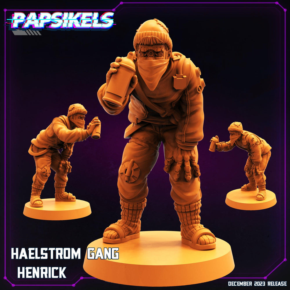 3D Printed Papsikels Haelstrom Gang Set 28mm 32mm (Online Only)