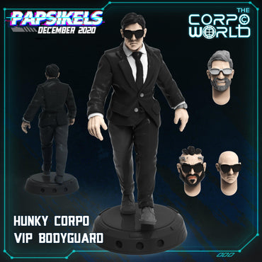 3D Printed Papsikels Hunky Corpo Vip Bodyguard 28mm 32mm (Online Only)