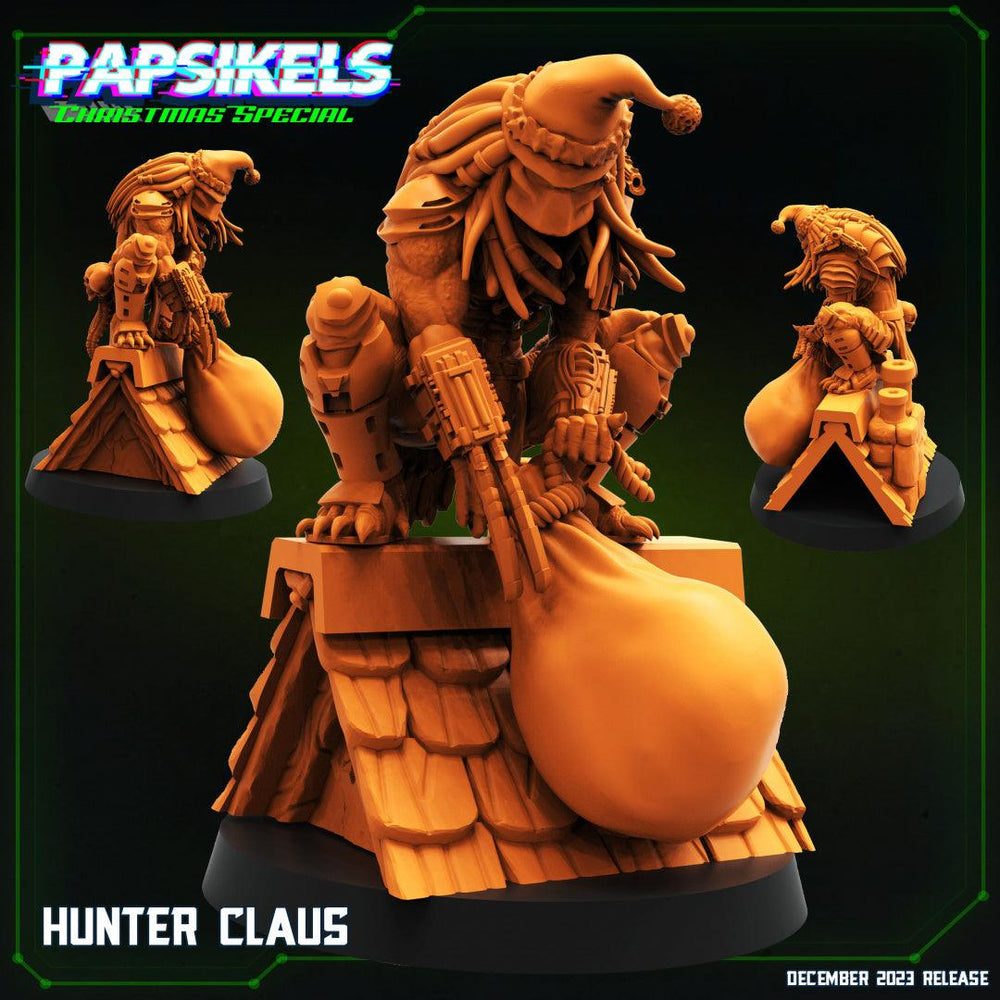 3D Printed Papsikels Hunter Claus 28mm 32mm (Online Only)