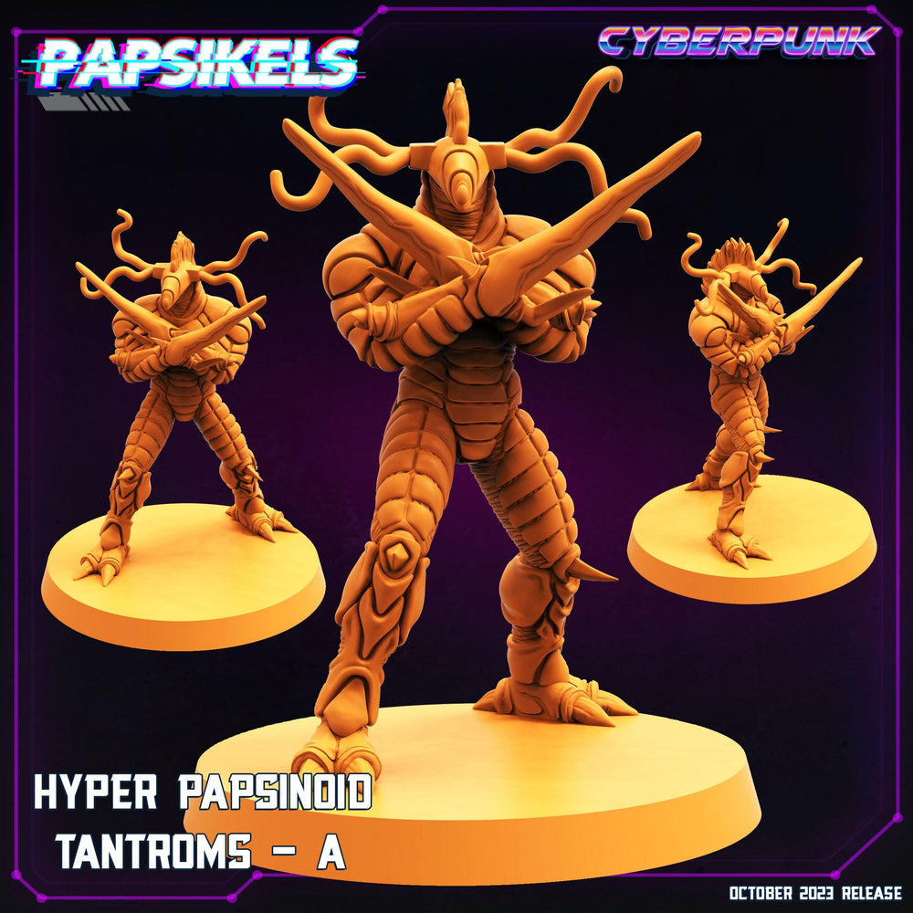 3D Printed Papsikels Hyper Papsinoid Tantroms A Hyper Papsinoid Tantroms Set 28mm 32mm (Online Only)