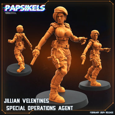 3D Printed Papsikels Jillian Velentines 28mm 32mm (Online Only)