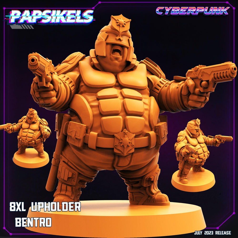 3D Printed Papsikels July 2023 - Cyberpunk 8XL Upholder Set 28mm 32mm (Online Only)