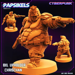 3D Printed Papsikels July 2023 - Cyberpunk 8XL Upholder Set 28mm 32mm (Online Only)