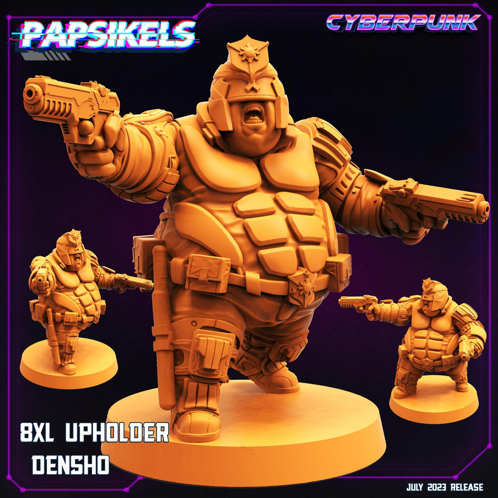 3D Printed Papsikels July 2023 - Cyberpunk 8XL Upholder Set 28mm 32mm (Online Only)