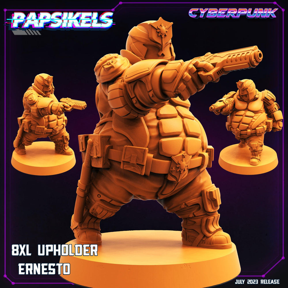 3D Printed Papsikels July 2023 - Cyberpunk 8XL Upholder Set 28mm 32mm (Online Only)
