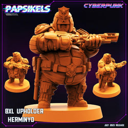 3D Printed Papsikels July 2023 - Cyberpunk 8XL Upholder Set 28mm 32mm (Online Only)