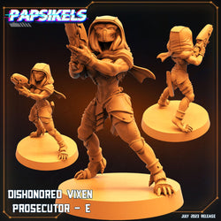 3D Printed Papsikels July 2023 - Xeno Wars Dishonored Vixen Persecutor Squad Set 28mm 32mm (Online Only)