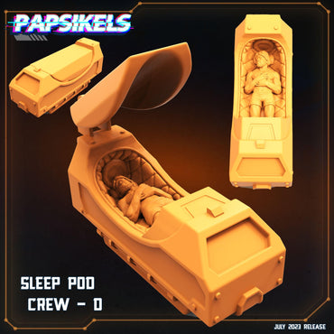 3D Printed Papsikels July 2023 - Xeno Wars Hybernating Station Set 28mm 32mm (Online Only)