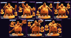3D Printed Papsikels June 2023 Cyberpunk Batchoy Ex Convict Set 2023 28mm 32mm (Online Only)