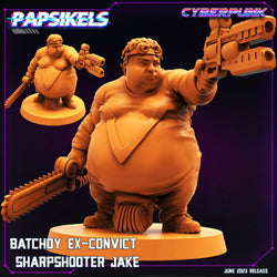 3D Printed Papsikels June 2023 Cyberpunk Batchoy Ex Convict Set 2023 28mm 32mm (Online Only)