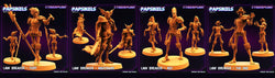 3D Printed Papsikels - Law Breaker Set - 28mm 32mm (Online Only)