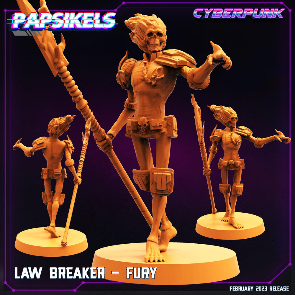 3D Printed Papsikels - Law Breaker Set - 28mm 32mm (Online Only)