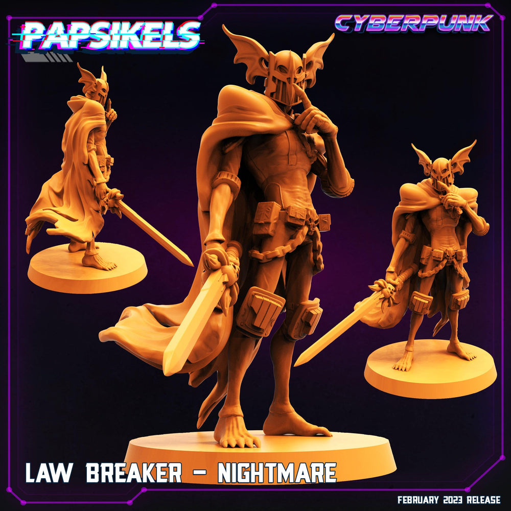 3D Printed Papsikels - Law Breaker Set - 28mm 32mm (Online Only)