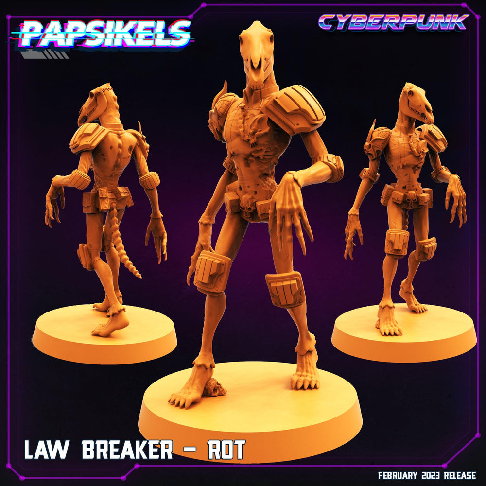 3D Printed Papsikels - Law Breaker Set - 28mm 32mm (Online Only)