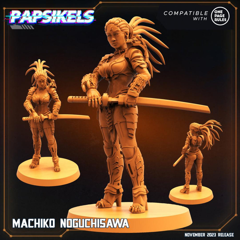 3D Printed Papsikels Machiko Noguchisawa 28mm 32mm (Online Only)