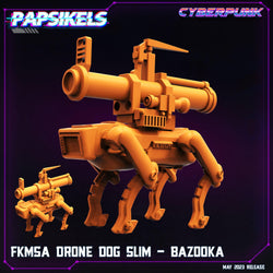 3D Printed Papsikels May 2023 Cyberpunk Fkmsa Battle Droid Set 28mm 32mm (Online Only)
