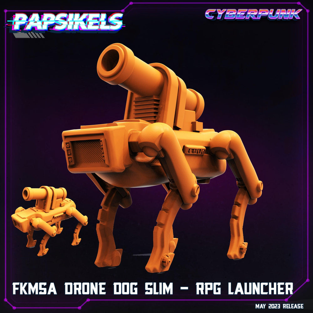 3D Printed Papsikels May 2023 Cyberpunk Fkmsa Battle Droid Set 28mm 32mm (Online Only)