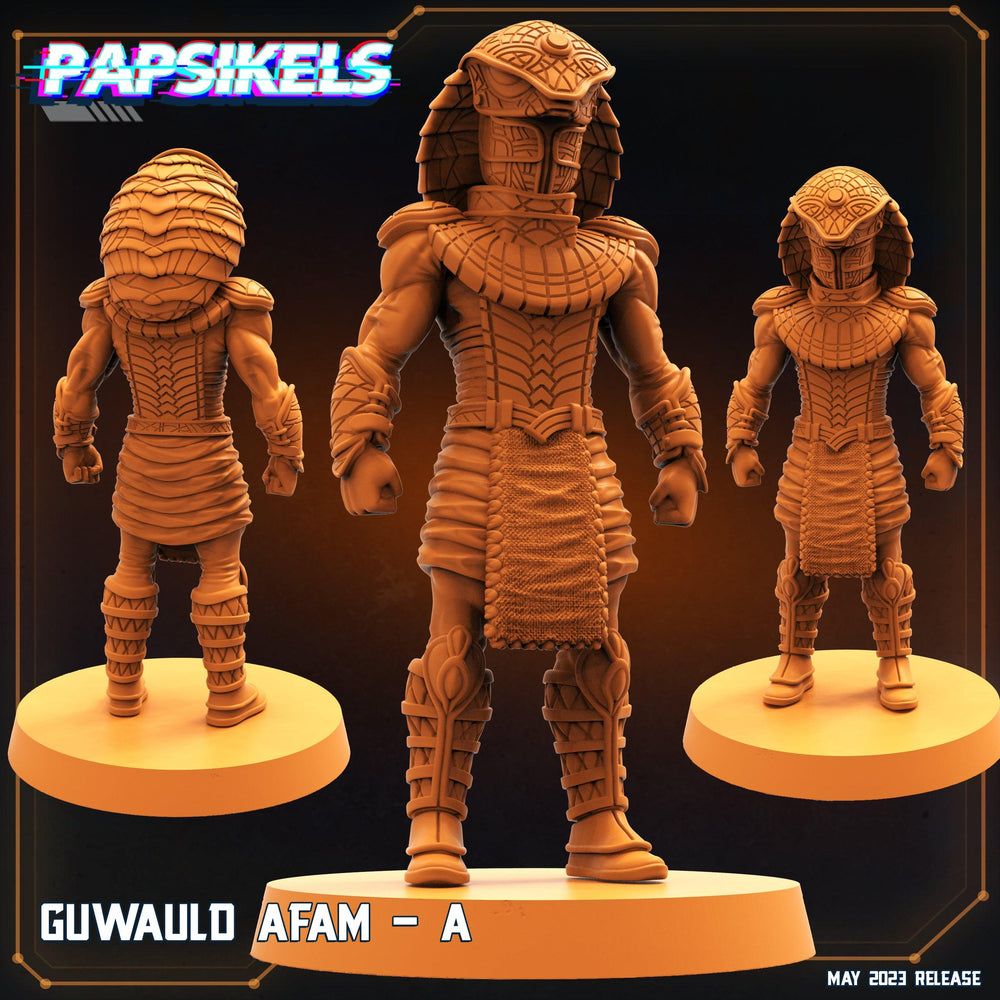 3D Printed Papsikels May 2023 Scifi - Star Entrance - Into The Multi World Set Afam Body Set 28mm 32mm (Online Only)