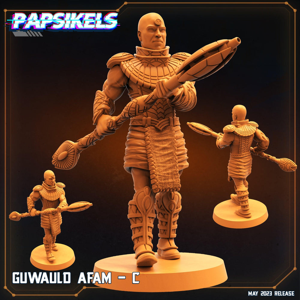 3D Printed Papsikels May 2023 Scifi - Star Entrance - Into The Multi World Set Afam Body Set 28mm 32mm (Online Only)