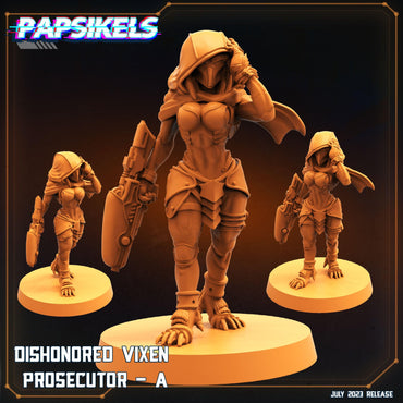 3D Printed Papsikels May 2023 Scifi - Star Entrance - Into The Multi World Set Dishonored Vixen Persecutor Squad Set 28mm 32mm (Online Only)
