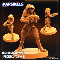 3D Printed Papsikels May 2023 Scifi - Star Entrance - Into The Multi World Set Dishonored Vixen Persecutor Squad Set 28mm 32mm (Online Only)