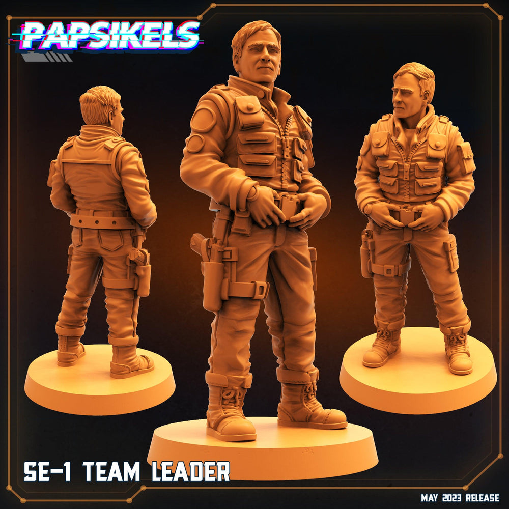 3D Printed Papsikels May 2023 Scifi - Star Entrance - Into The Multi World Set SE-1 Team 28mm 32mm (Online Only)