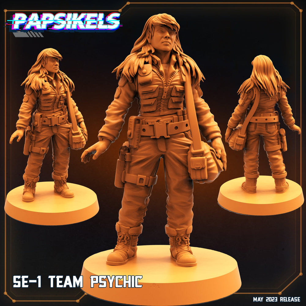 3D Printed Papsikels May 2023 Scifi - Star Entrance - Into The Multi World Set SE-1 Team 28mm 32mm (Online Only)