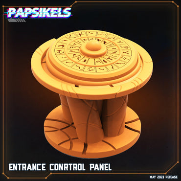 3D Printed Papsikels May 2023 Scifi - Star Entrance - Into The Multi World Set Terrain Set 28mm 32mm (Online Only)